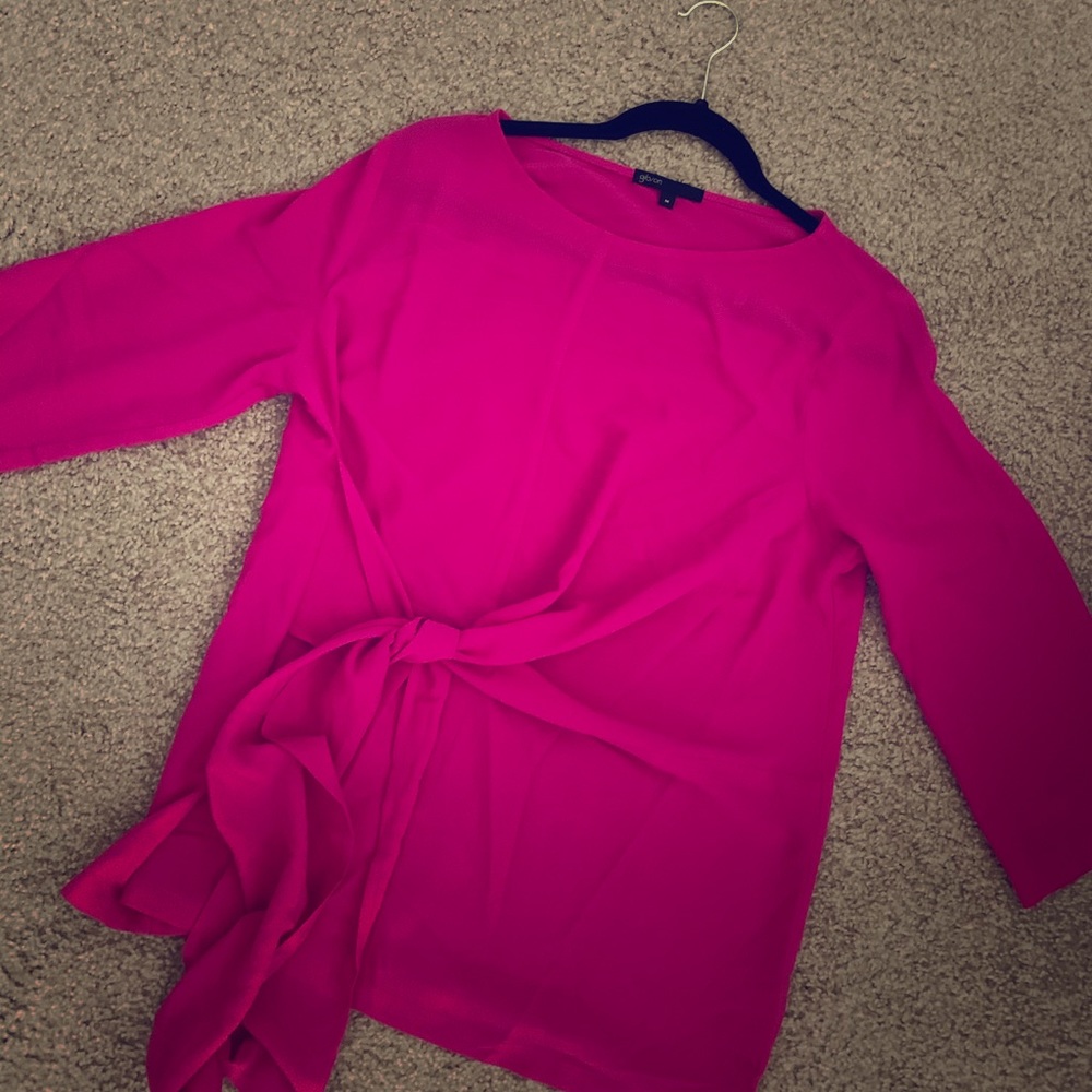 Hot Pink Blouse